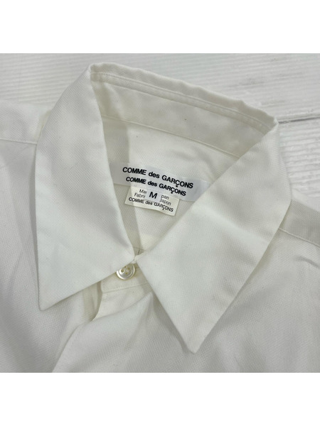 COMME des GARCONS　シャツ　ホワイト　M RO-B006