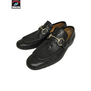 靴 GUCCI/GG柄/ホースビットローファー/41/147825