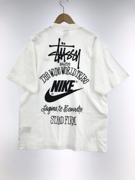 STUSSY×NIKE バックプリントTee M 白 DV1774-100｜商品番号