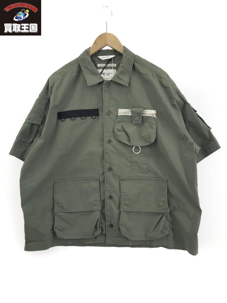 F CE. DIGAWEL 7Pocket S S Shirt カーキ [値下]