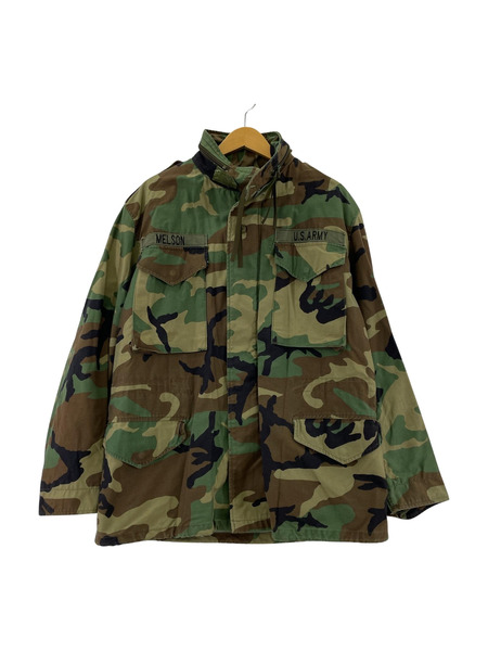 U.S ARMY M-65 JACKET (M) WOODLAND CAMO