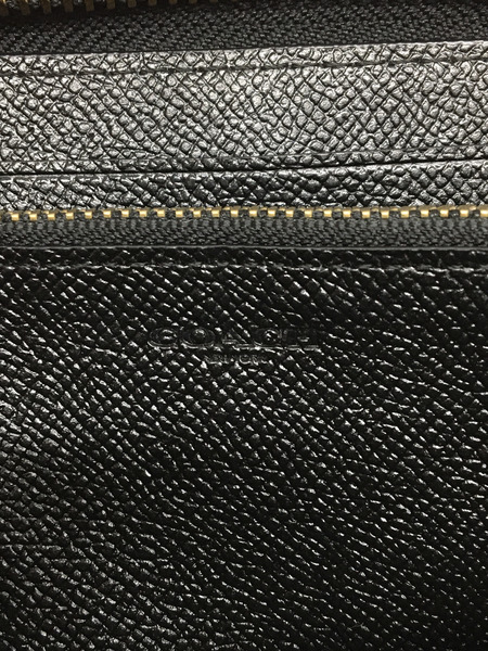 COACH ラウンドウォレット 長財布 25607 ブラック