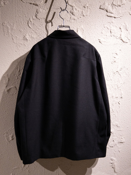 URU/20SS/wool serge 2button jacket/BLK/2