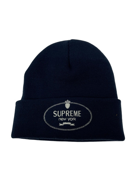 Supreme 24AW Crest Beanie 紺