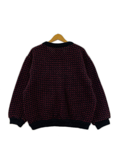 L.L.Bean カーディガン 80s/バーズアイ