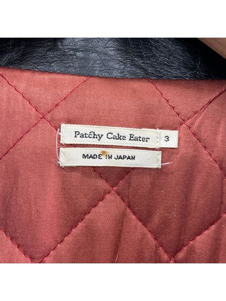 Patchy Cake Eater ライダース HORSE HIDE 3 黒