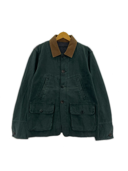 UNDERCOVER ジャケット 襟コーデュロイ 背面ドッキング カバーオール (3)