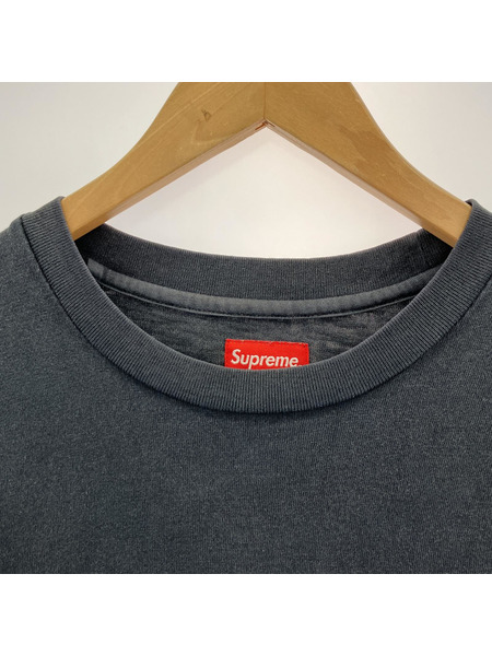 Supreme ポケットTシャツ (M) ブラック[値下]