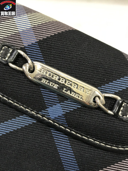 BURBERRY BLUE LABEL 折り畳み財布[値下]