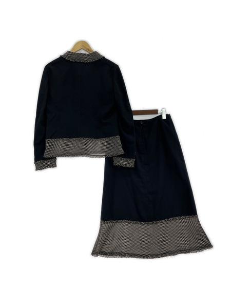 INGEBORG セットアップ ドット柄フリルセットアップ