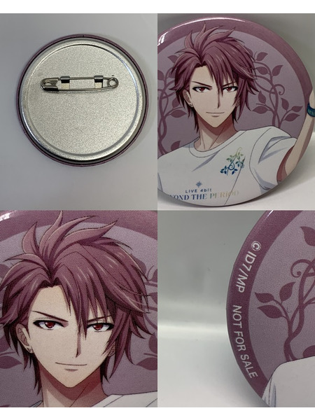 劇場版アイドリッシュセブン LIVE 4bit BEYOND THE PERiOD ZOOL 缶バッジ4個セット 本体のみ アイナナ ムビナナ ŹOOĻ 亥清悠 狗丸トウマ 棗巳波 御堂虎於