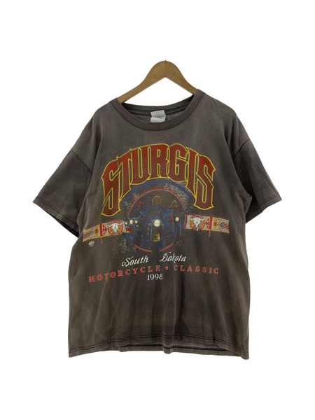 90s STURGIS MOTORCYCLE S/S Tee sizeL