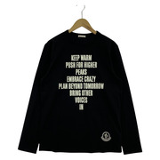 MONCLER Long sleeve T-shirt BLK S