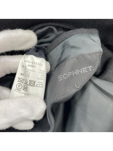 SOPHNET. BLENDED WOOL CLASSIC 2BUTTON JACKET