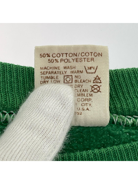スウェット・トレーナー 70-80s RUSSEL 緑