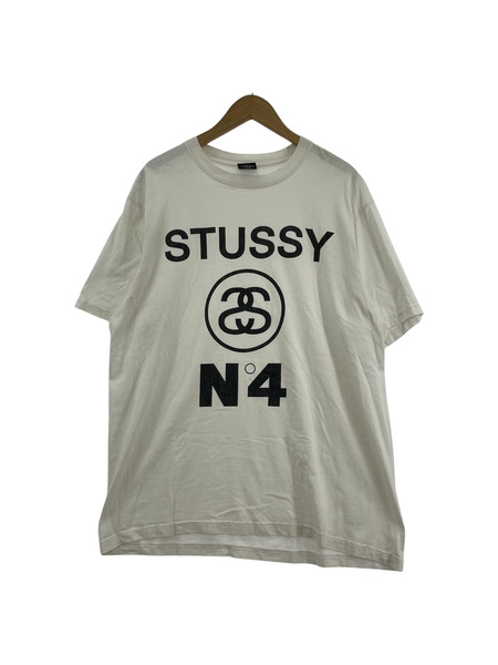 STUSSY/S/Sカットソー/L/白