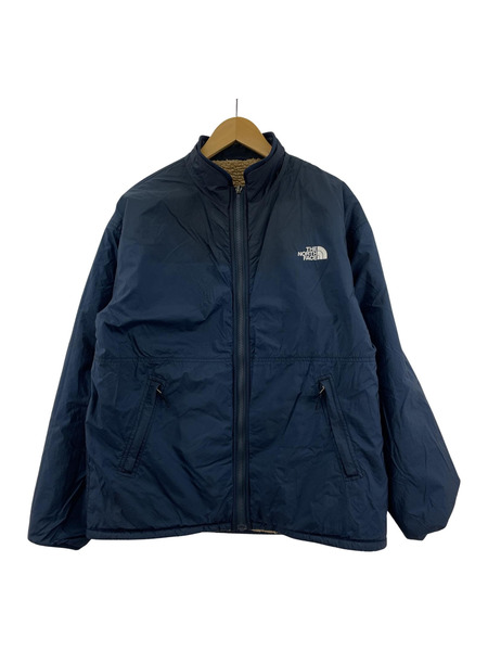 THE NORTH FACE エクストリームパイルジャケット (M) ベージュ＆紺