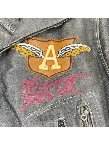ジャケット ARTURO ダブルライダースジャケット