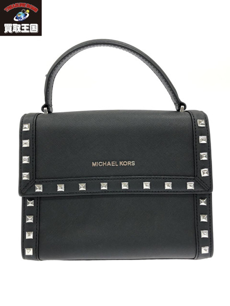 MICHAEL KORS スタッズショルダーバッグ 黒[値下]｜商品番号