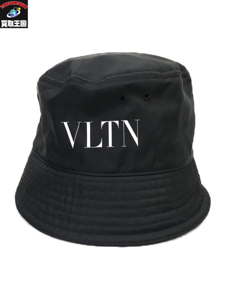 VALENTINO/ロゴバケットハット/ヴァレンティノ/黒/ブラック/帽子