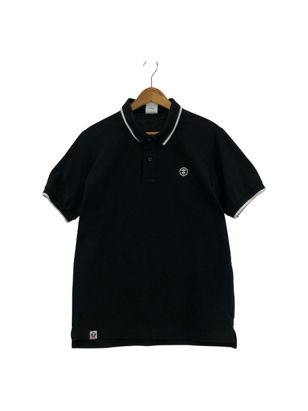 A BATHING APE ポロシャツ BLK AAPPOM0923XXI