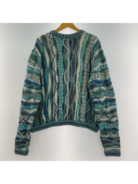 OLD・VINTAGE ニット・セーター 90s 3Dニット M[値下]