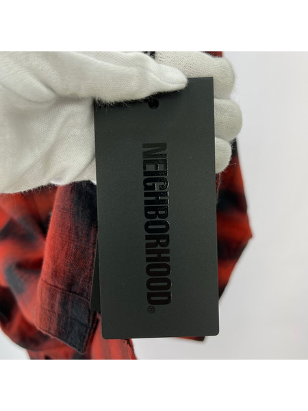 NEIGHBORHOOD 長袖シャツ x Fucking Awesome 赤 XL