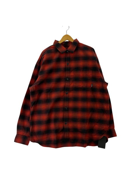 NEIGHBORHOOD 長袖シャツ x Fucking Awesome 赤 XL