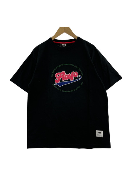 FTC FTC021SUMSH11 21SS CHENILLE LOGO TEE 黒 M