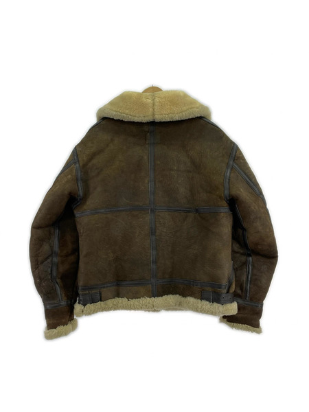 AVIREX フライトジャケット B-3/ムートン/38/ブラウン