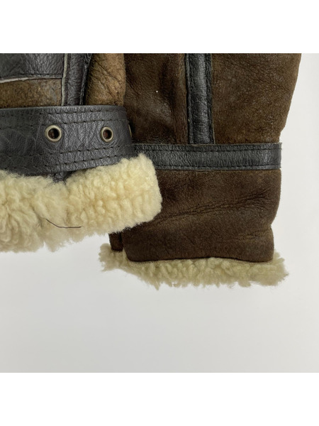 AVIREX フライトジャケット B-3/ムートン/38/ブラウン