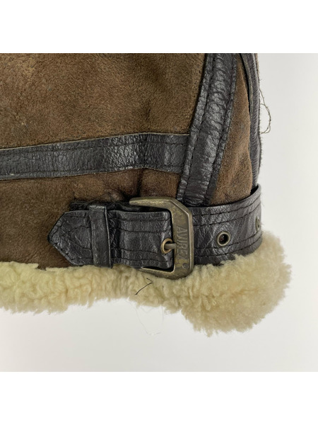 AVIREX フライトジャケット B-3/ムートン/38/ブラウン