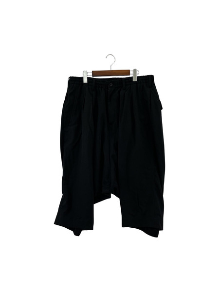 Yohji Yamamoto POUR HOMME W GABARDINE SAROUEL PANTS 3 ブラック