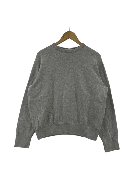 YAECA CREW NECK SWEAT M グレー