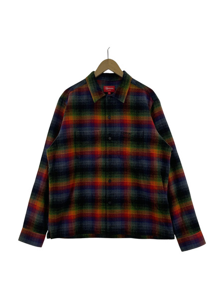 Supreme 21SS Plaid Flannel Shirt (M)