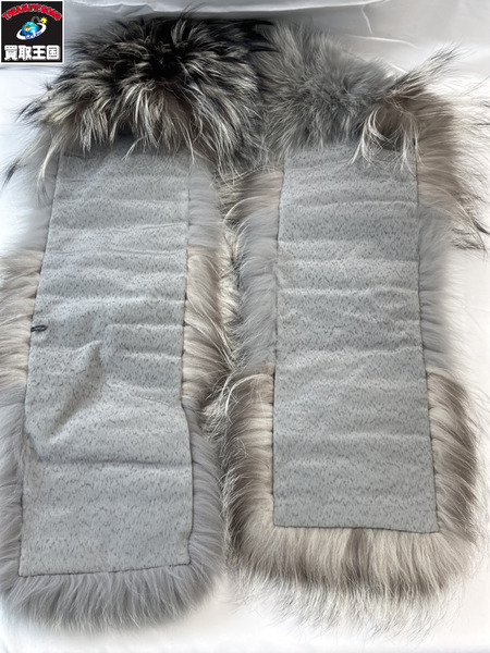 FENDI フェンディ フォックスファーストール マフラー FNG408