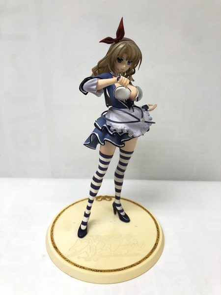 クイーンズブレイド グリムワールP-1 不思議の国の闇使いアリシア 1/8※補修跡あり