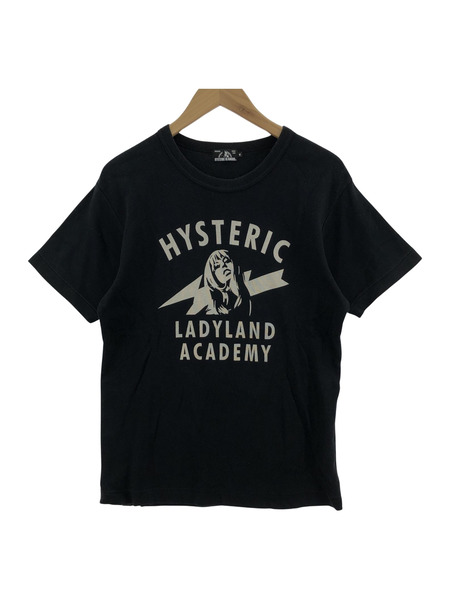 HYSTERIC GLAMOUR　S/SガールプリントTee 黒　M