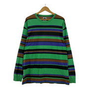 REVOLVER 02AW マルチボーダーL/Sカットソー XL