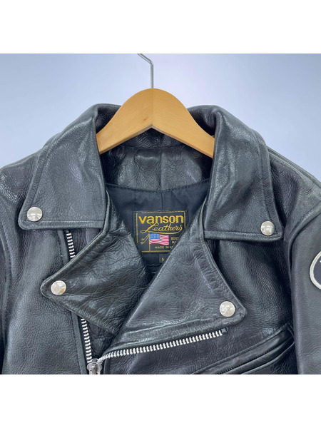 VANSON レザージャケット 291295=HOMME ダブル M
