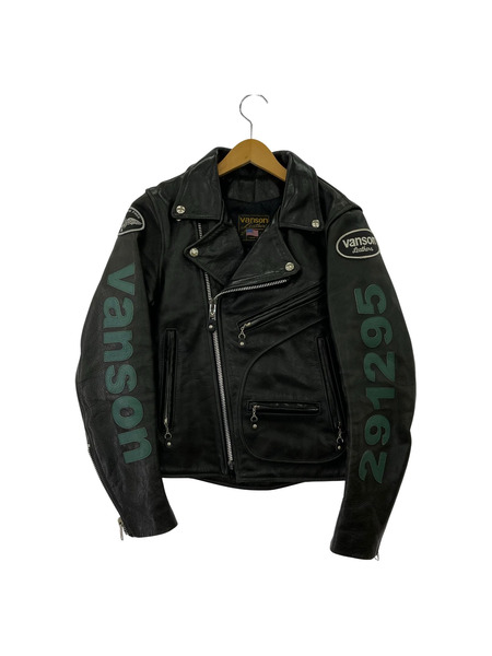 VANSON レザージャケット 291295=HOMME ダブル M