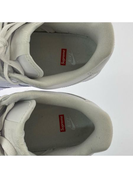 NIKE スニーカー Supreme Air Force 1 Low White(27.0)