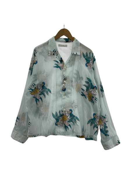 Jieda ALOHA LONE SHIRT ブルー (1)