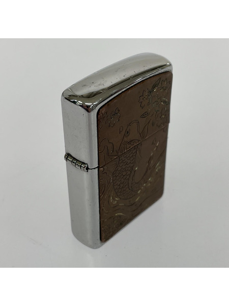 zippo 08年製 鯉桜 オイルライター