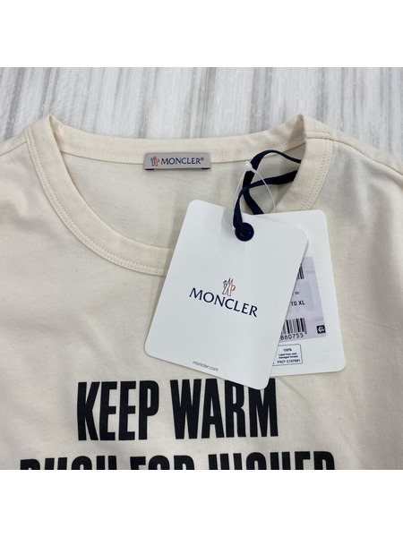 MONCLER Long sleeve T-shirt WHT XL