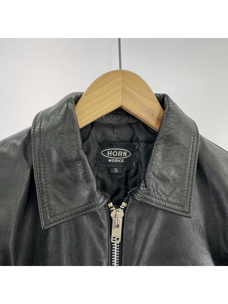 HORN WORKS ライダース シングル レザージャケット