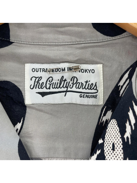 WACKO MARIA 半袖シャツ MINEDENIM20ss アロハシャツ レコード柄