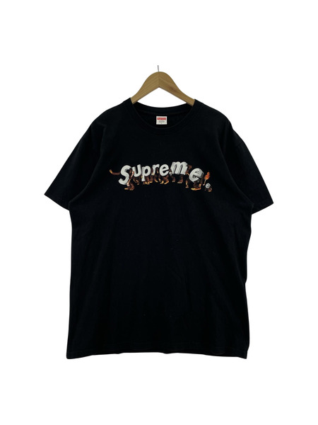 Supreme 21ss Apes Tee Black