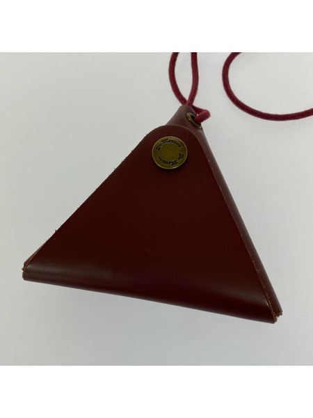 Dr.Martens コンパクトウォレット トライアングル レザー コインケース 茶