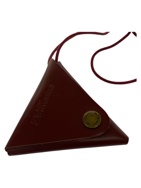 Dr.Martens コンパクトウォレット トライアングル レザー コインケース 茶